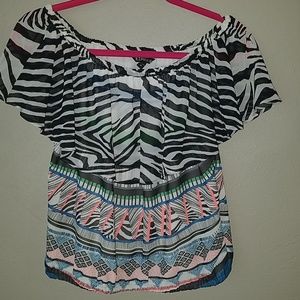 $3 for $20** Express off the shoulder top